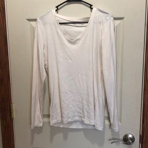 V-neck long sleeve